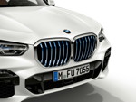BMW X5 xDrive45e iPerformance, BMW Niere mit blauen Elementen.