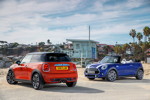 MINI Cooper Hatch und MINI Cooper S Cabrio (Facelift 2018).