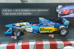 MotorWorld Kln-Rheinland, Michael Schumacher Private Collection: Benetton B195-04. Highlight der Saison 1995: Schumaher siegt vom 16. Startplatz aus in Spa.