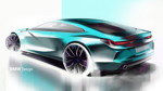 BMW 2er Gran Coupe - Designskizze Exterieur