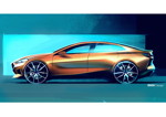 BMW 2er Gran Coupe - Designskizze Exterieur