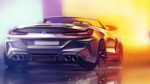 Der neue BMW M8 - Designskizze.