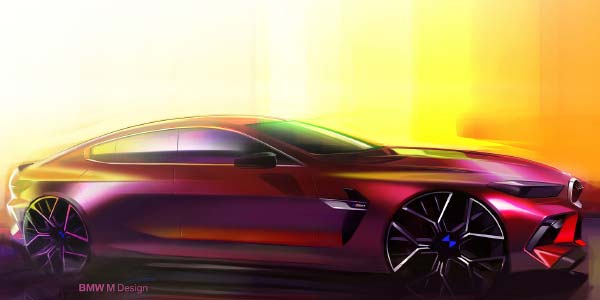 BMW M8 Competition Gran Coupe, Design