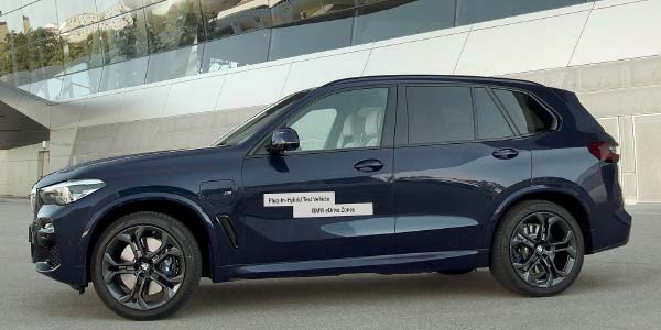 BMW Plug-In-Hybrid Fahrzeug für eDrive Zones Test