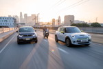 Der neue MINI Cooper SE - zusammen mit dem BMW C evolution und dem BMW i3.