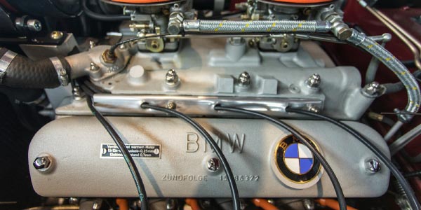 BMW 3200 L mit V8-Motor, dem ersten dt. V8-Motor nach dem zweiten Weltkrieg