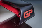 MINI John Cooper Works GP, sogar aus der Front sichtbarer Heckfl&uuml;gel