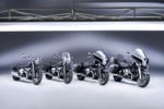 Die BMW R 18 Familie. R 18, R 18 Classic, R 18 B und R 18 Transcontinental.
