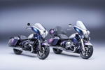 Die neue BMW R 18 B und R 18 Transcontinental. Option 719 Lackierung Galaxy Dust metallic.