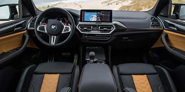 Der neue BMW X3 M Competition, Interieur vorne