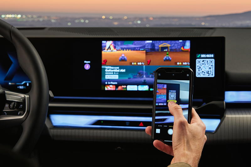 In-Car Gaming mit der AirConsole App im neuen BMW 5er (Verfgbarkeit lnderabhhig)