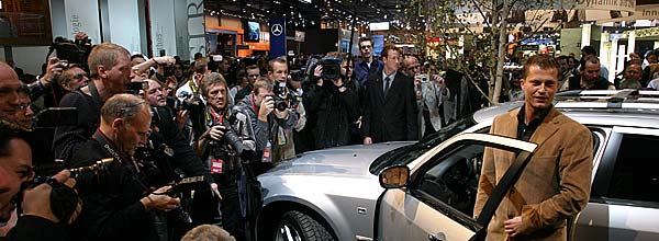 Till Schweiger auf der Essener Motorshow 2004