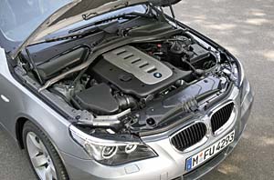 BMW 535d mit dem neuen 6 Zylinder Diesel-Motor
