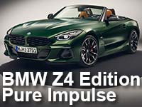 Jetzt mit Handschalter: der BMW Z4 in der Edition Pure Impulse.