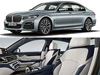 BMW 7er zum Modelljahr 2021 mit neuen Dieselmotoren, optimierter Integral Aktivlenkung, sowie neuen Auen- und Innenfarben.