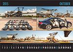 7-forum.com Wandkalender 2015, Oktober-Motiv: Drittes 7-forum.com BMW 7er-Treffen an der Ferropolis