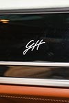 BMW 750i Individual, Edelholzausführung Fineline hochglänzend mit Initialen 'GH'