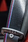 BMW M4 mit Competition Paket, Gurt mit BMW M Farben