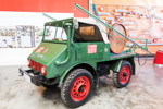 Unimog U2010, Baujahr 1953, Leergewicht: 1.900 kg, 1.767 ccm Hubraum, 25 PS, 50 km/h 