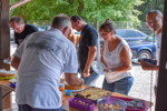 Grill-Stammtisch im Juli 2018: Kuchenbuffet - mit selbst durch die Teilnehmer gebackene Kuchen