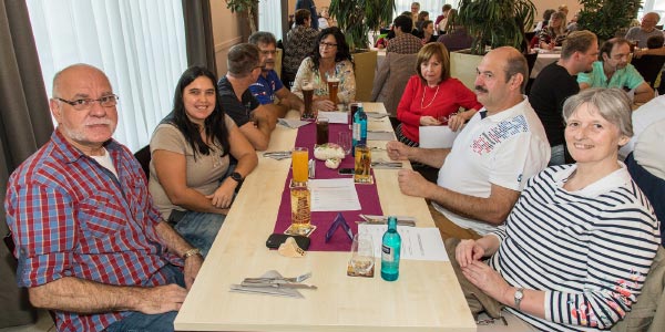 100. Schwaben-Stammtisch: Mittagessen im Landgasthof Frster in Feuchtwangen