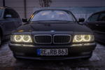 Rhein-Ruhr-Stammtisch im Januar 2026: BMW 740iL (E38) mit nachger&uuml;steten Standlichtringen von Ralf ('RaBu63')