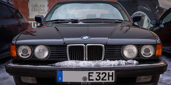 Rhein-Ruhr-Stammtisch im Januar 2026: BMW 730i (E32) von Udo ('black-diamond')