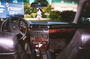 Innenraum des BMW 750i (E32), Modell 1992
