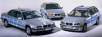 BMW Hydrogen Fahrzeuge