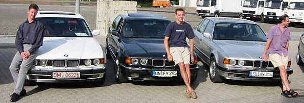 BMW 7er (E32)-Fahrer
