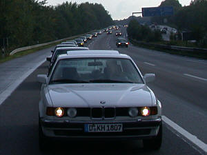 BMW 7er-Auto-Korso