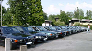 BMW 7er Parade, Frontansicht