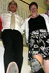 Michael und Rita beim Sirtaki-Tanz