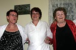 Ritas Tante Siggi, Ritas Schwester Kathrin und Rainers Mutter Waltraud