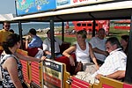 Touristen-Tram von Spadici nach Porec