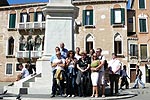 Gruppenfoto in Venedig