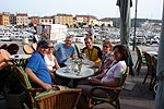 Kaffee-Trinken in Rovinj