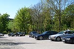 Anfahrt auf den Herkules Parkplatz in Kassel