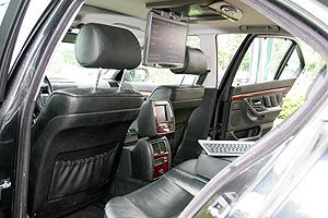 Ludwijns („der_reiter”) BMW 730d (E38) diente als Vorführfahrzeug für die Firma „InCarComputer”