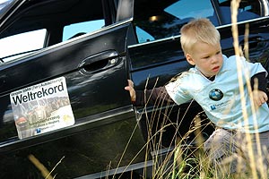 auch die jngeren Teilnehmer hatten ihren Spa, hier Veith, der Sohn von Volker (Volker V8)
