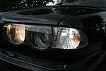 blinkendes, weies Licht im Blinker von Peters BMW 750i (E38)