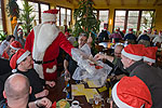 der Weihnachtsmann beim Rhein-Ruhr-Weihnachts-Stammtisch