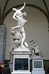 „Der Raub der Sabinerinnen” (1583) von Giambologna (italienischer Name des flämischen Künstlers Jean de Boulogne)