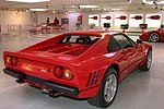Ferrari-Museum mit dem Ferrari 288 GTO aus dem Jahr 1984, V8-Motor, 2.855 cccm, 400 PS bei 7.000 U/Min.