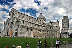 Dom zu Pisa mit schiefem Turm