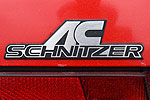 AC Schnitzer Emblem auf der Kofferraumhaube
