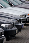BMW 7er-Reihe auf dem Stammtisch-Parkplatz in Castrop-Rauxel