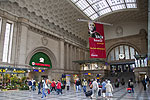 Bahnhofshalle des Leipziger Hauptbahnhofs