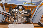 Victoria KR1 mit längs eingebautem BMW 2-Zylinder-Boxer-Motor mit 494 cccm Hubraum, 6.5 PS bei 2.500 U/Min.