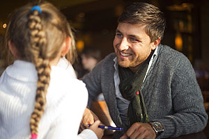 Giray (�BMW-Freak�) auf dem Rhein-Ruhr-Stammtisch